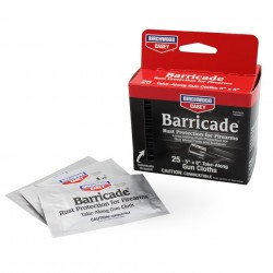 Lingettes anti-rouille Barricade (Pack de 25) - Birchwood Casey
