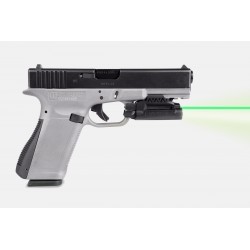 Lampe/Laser tactique Spartan (vert) LaserMax pour armes de poings