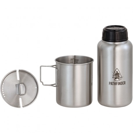 Kit gourde et tasse Bottle and Nesting Cup Set PATHFINDER - 1