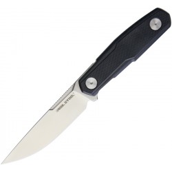 Couteau Bushcraft Zenith lame lisse 10.8cm REAL STEEL - 3761 - 1