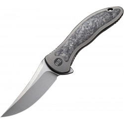Couteau Mini Synergy lame lisse 7.4cm acier inoxydable - 2011CF-A WE KNIFE - 4